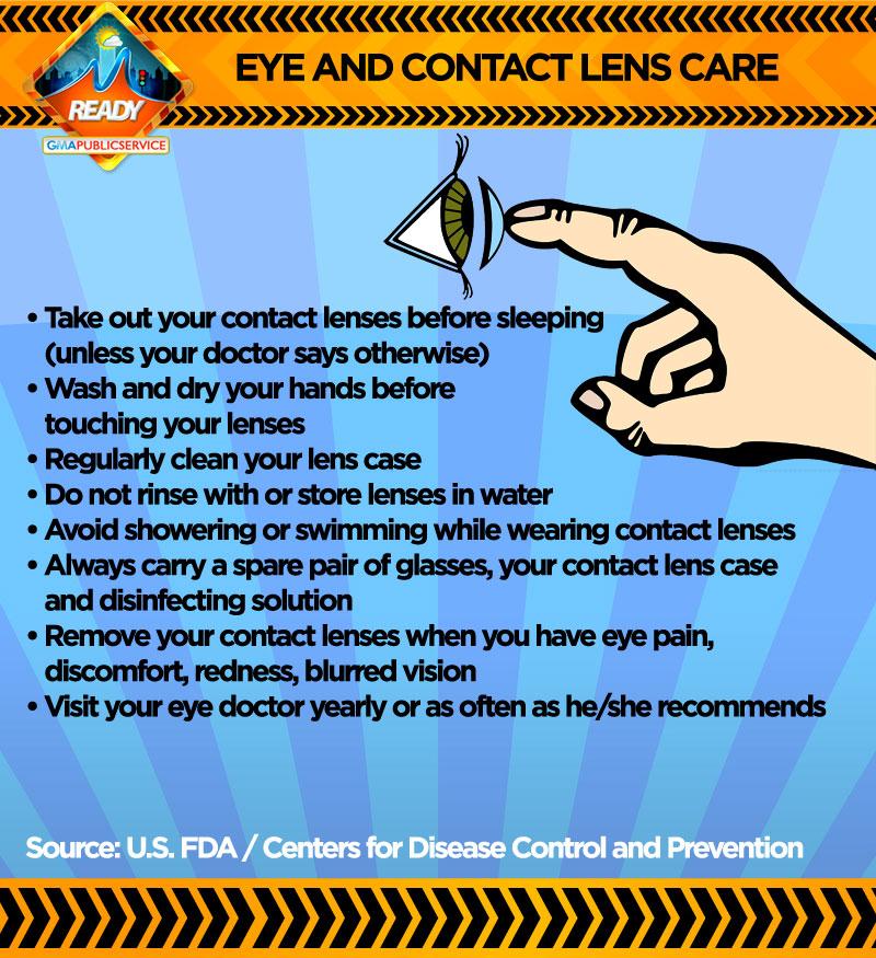 Eye and Contact Lens Care