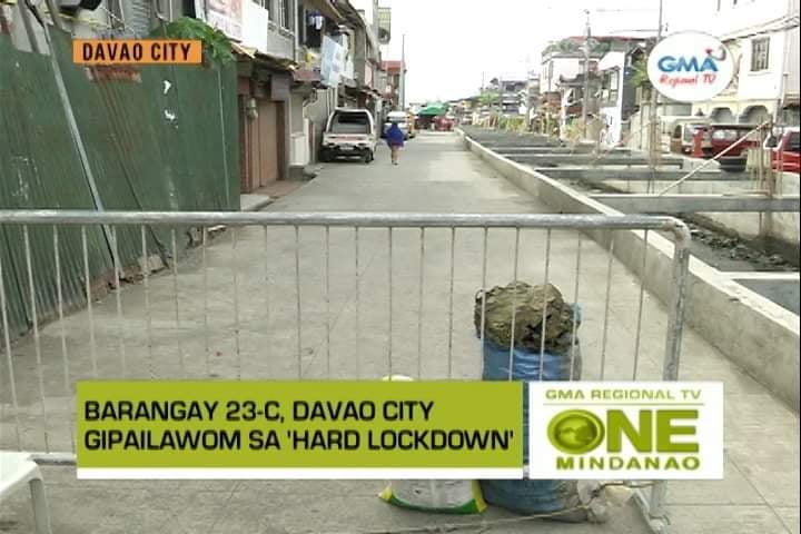 One Mindanao Hard Lockdown Sa Brgy C Davao City One Mindanao Gma Regional Tv Online