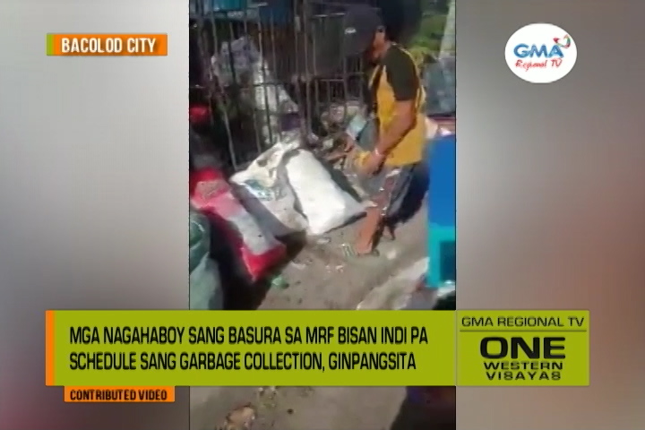 One Western Visayas Mga Nagahaboy Sang Basura Sa Mrf Bisan Indi Pa