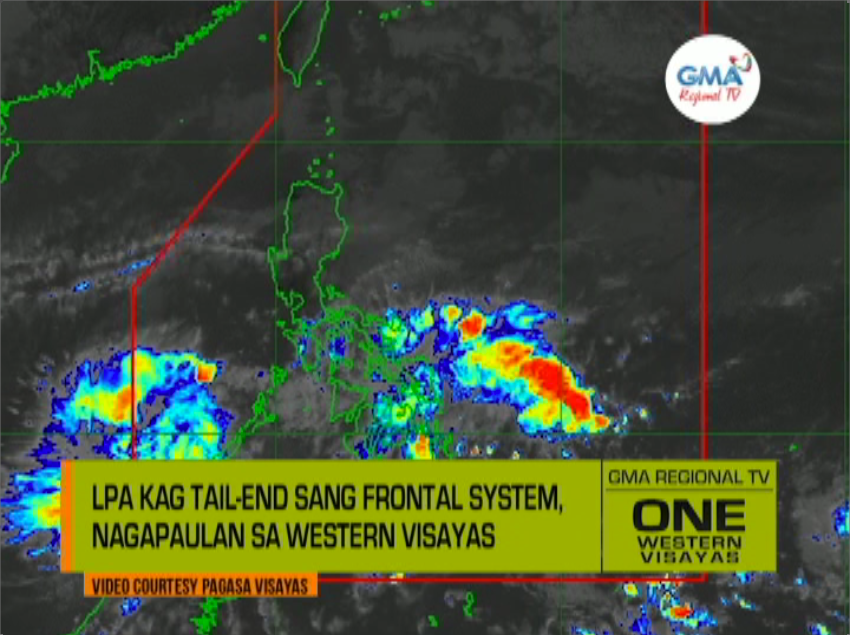 One Western Visayas Lpa Kag Tail End Sang Frontal System Nagapaulan