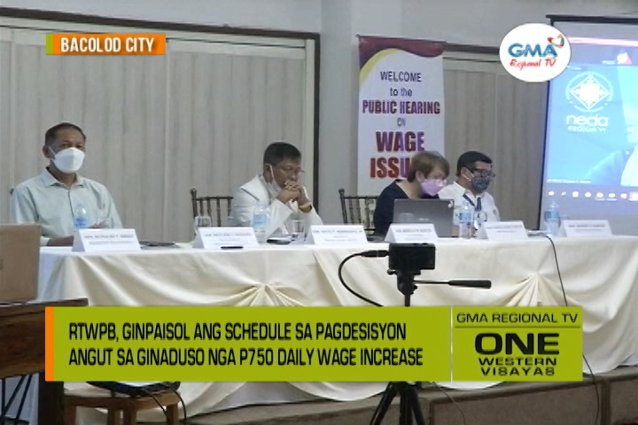 One Western Visayas Rtwpb Ginpaisol Ang Schedule Sa Pagdesisyon Sa