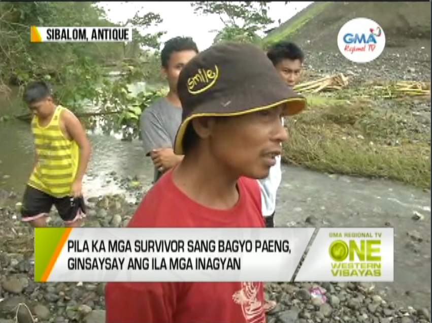 One Western Visayas Pila Ka Mga Survivor Sang Bagyo Paeng Ginsaysay