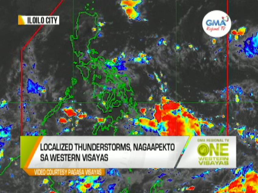 One Western Visayas Localized Thunderstorms Nagaapekto Sa Western Visayas