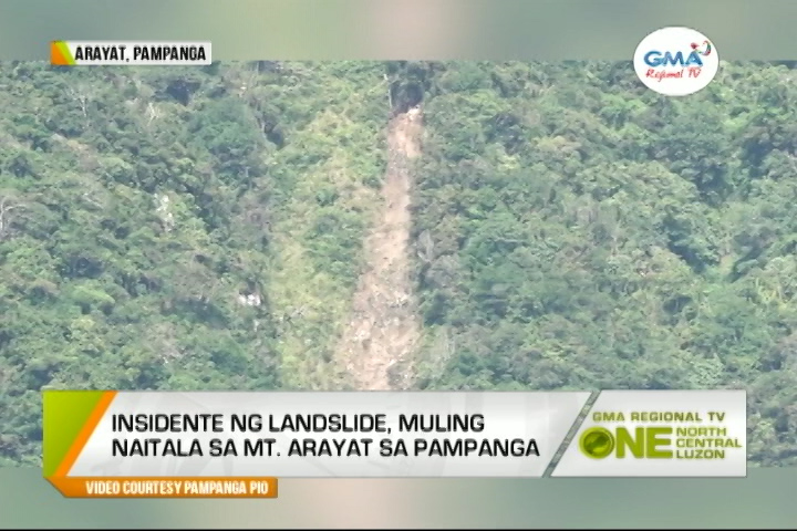 One North Central Luzon Pagguho Sa Bundok