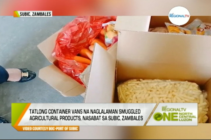 One North Central Luzon Smuggled Agricultural Products Nasabat