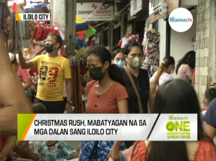 One Western Visayas Christmas Rush Mabatyagan Na Sa Mga Dalan Sang