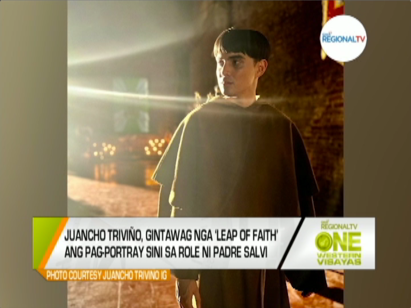 One Western Visayas Juancho Triviño Leap of Faith ang Pag portray