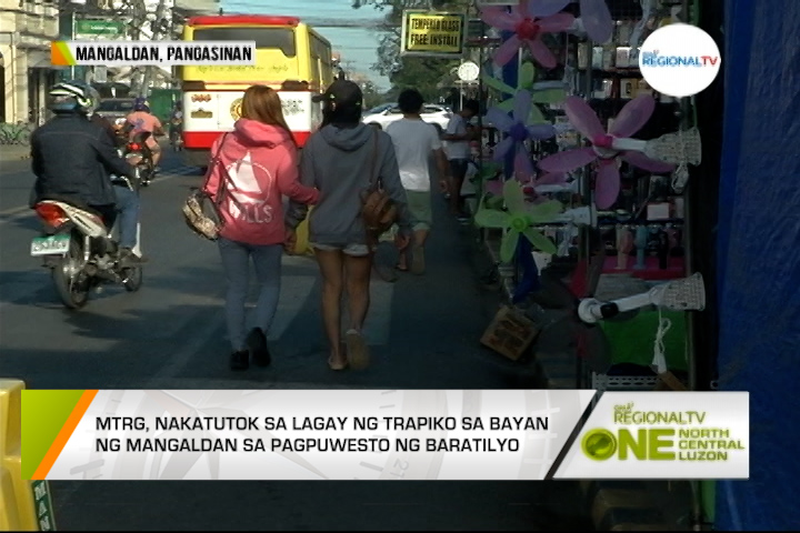 One North Central Luzon Lagay Ng Trapiko Sa Mangaldan Tinututukan Ng