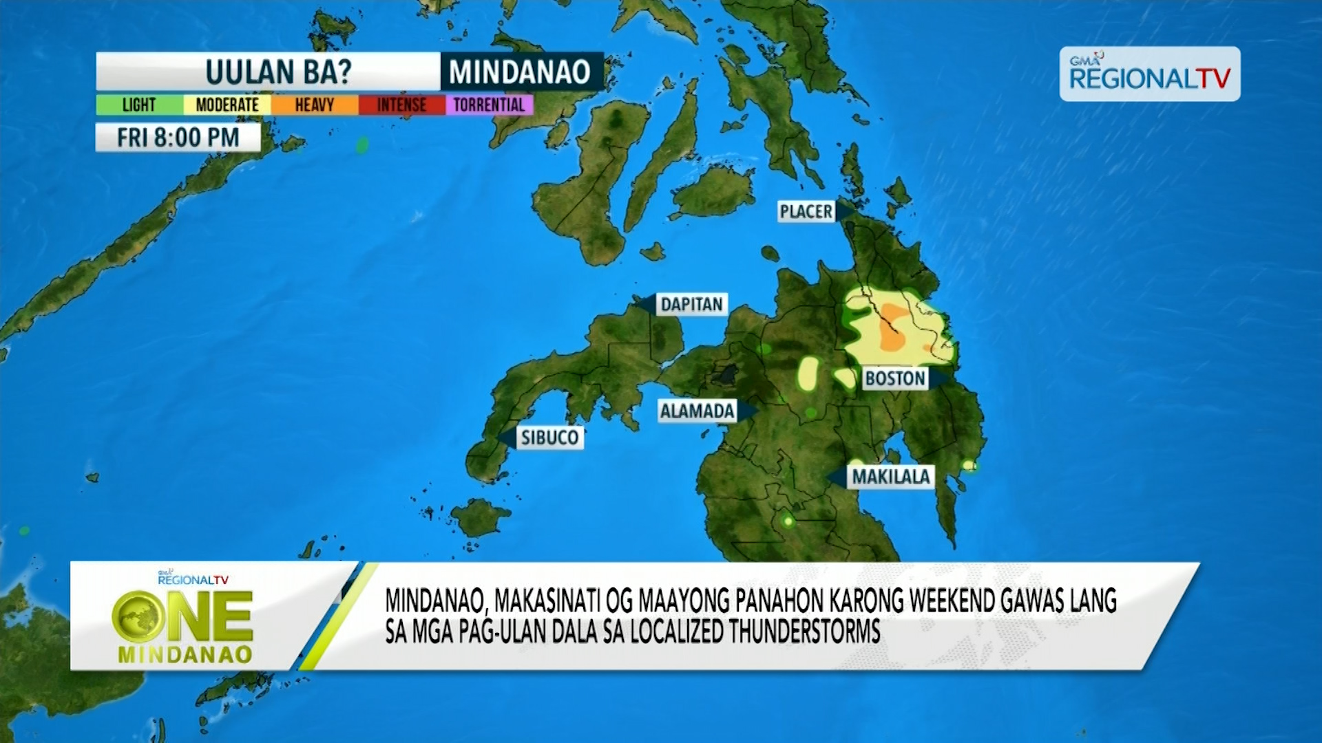 One Mindanao Panahon Karon