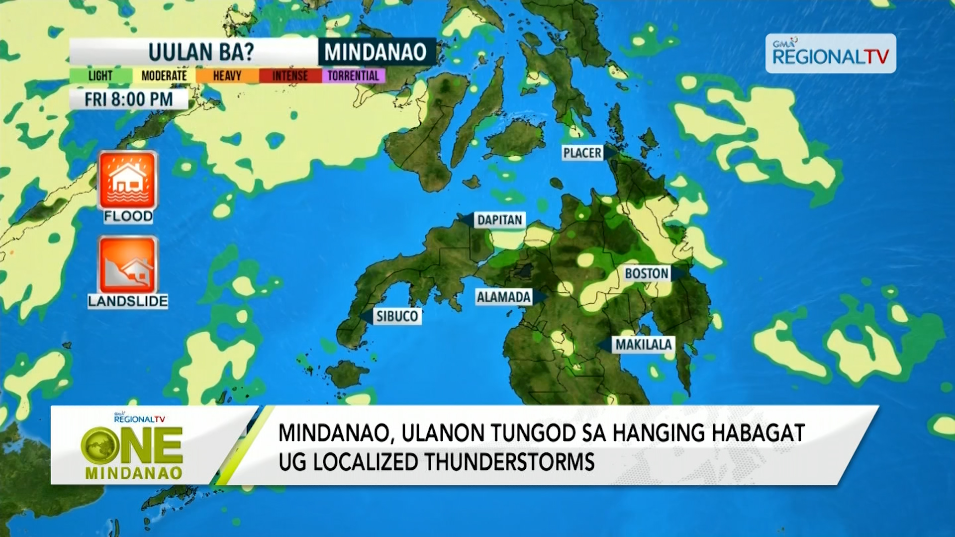 One Mindanao Panahon Karon One Mindanao Gma Regional Tv Online