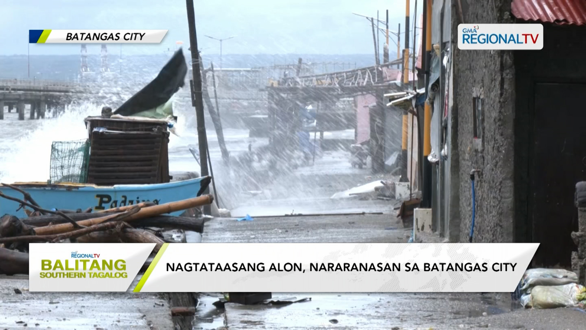 Balitang Southern Tagalog Malalakas Na Alon