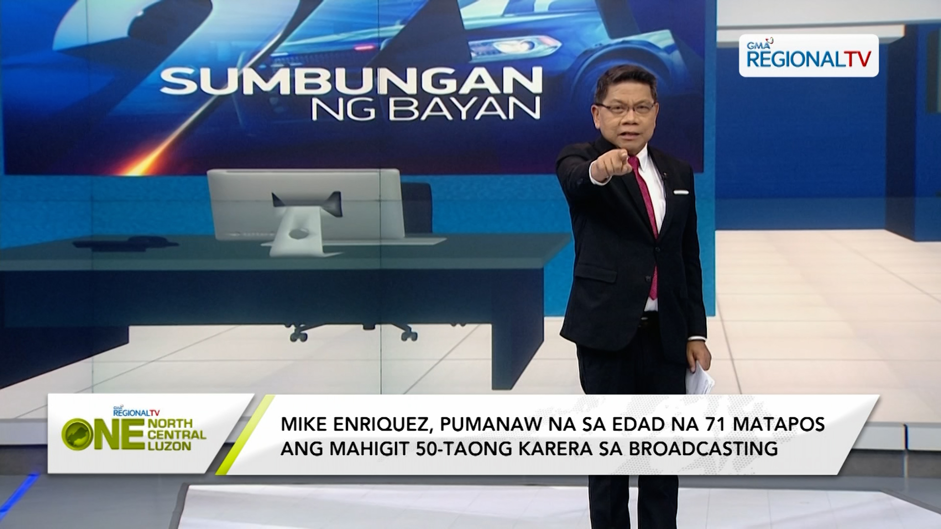 One North Central Luzon Maraming Salamat At Paalam Sir Mike