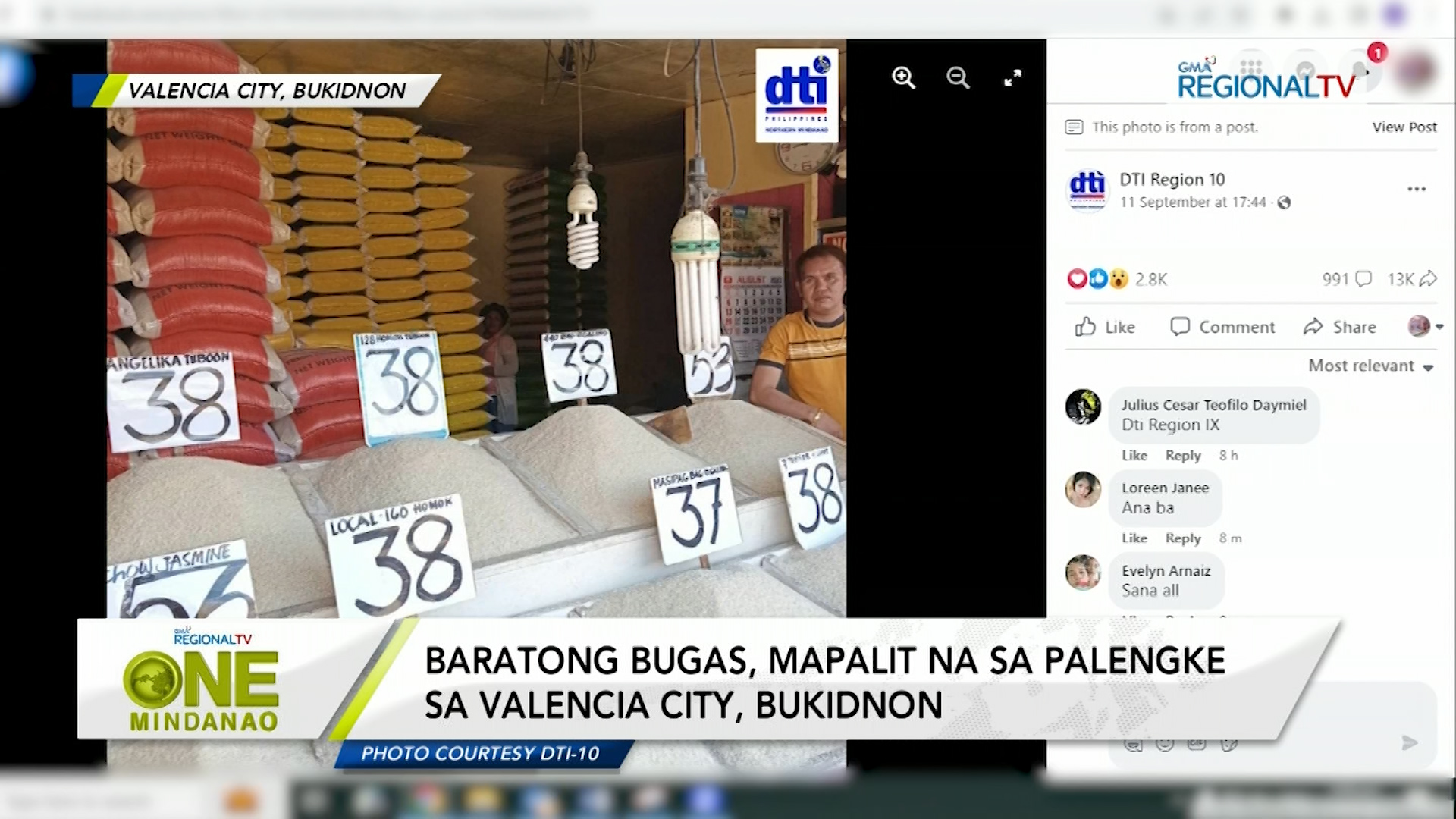 One Mindanao Bantay Presyo One Mindanao Gma Regional Tv Online