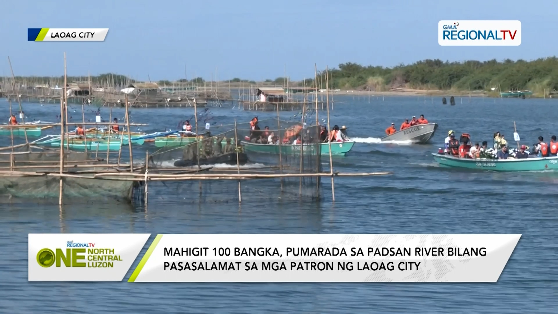 Mahigit Bangka Pumarada Sa Padsan River