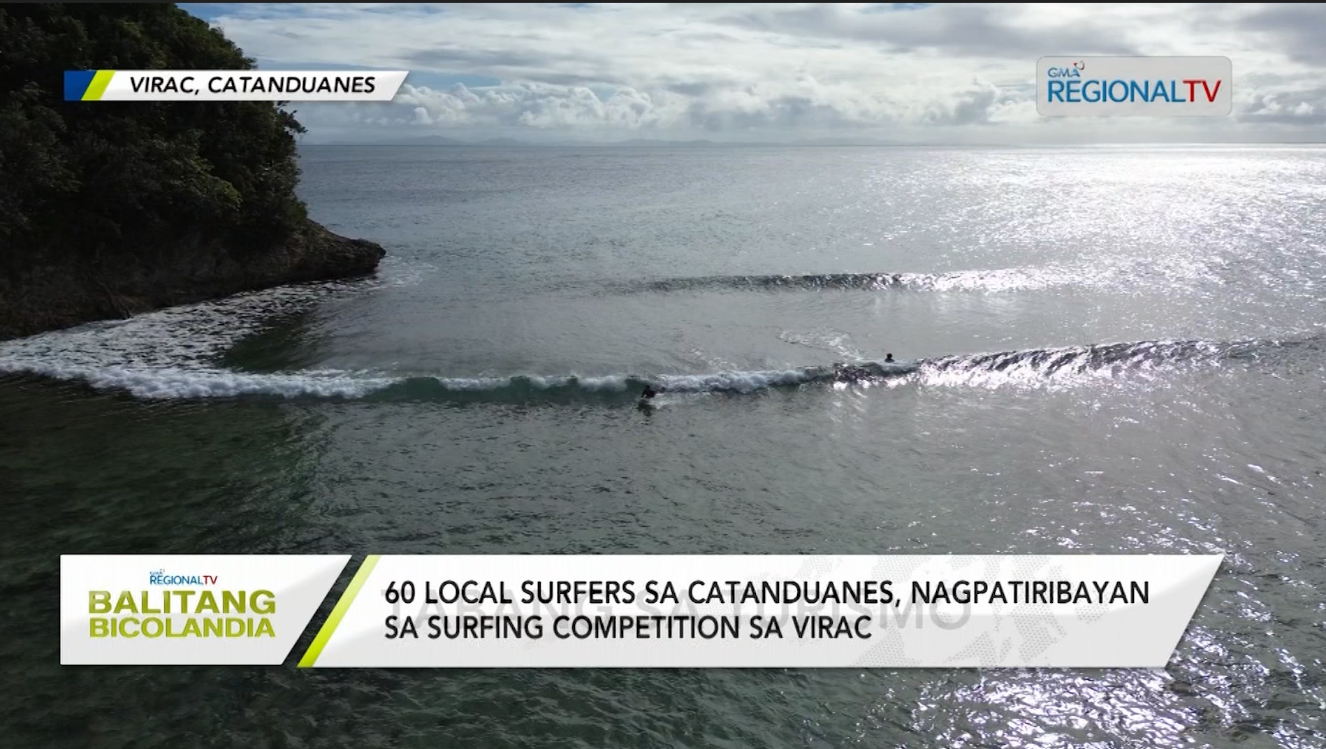 Local Surfers Sa Catanduanes Nagpatiribayan Sa Surfing Competition