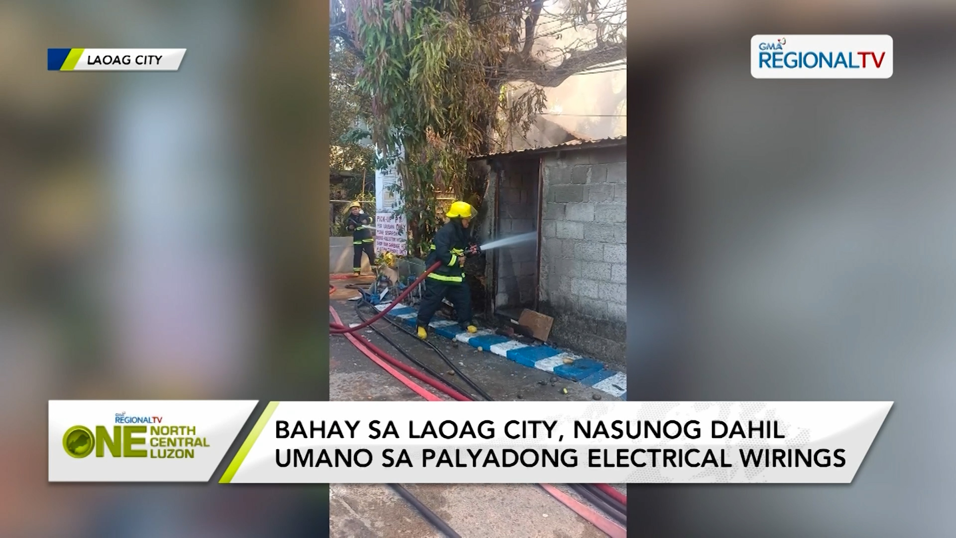 Bahay Nasunog Dahil Umano Sa Palyadong Electrical Wirings