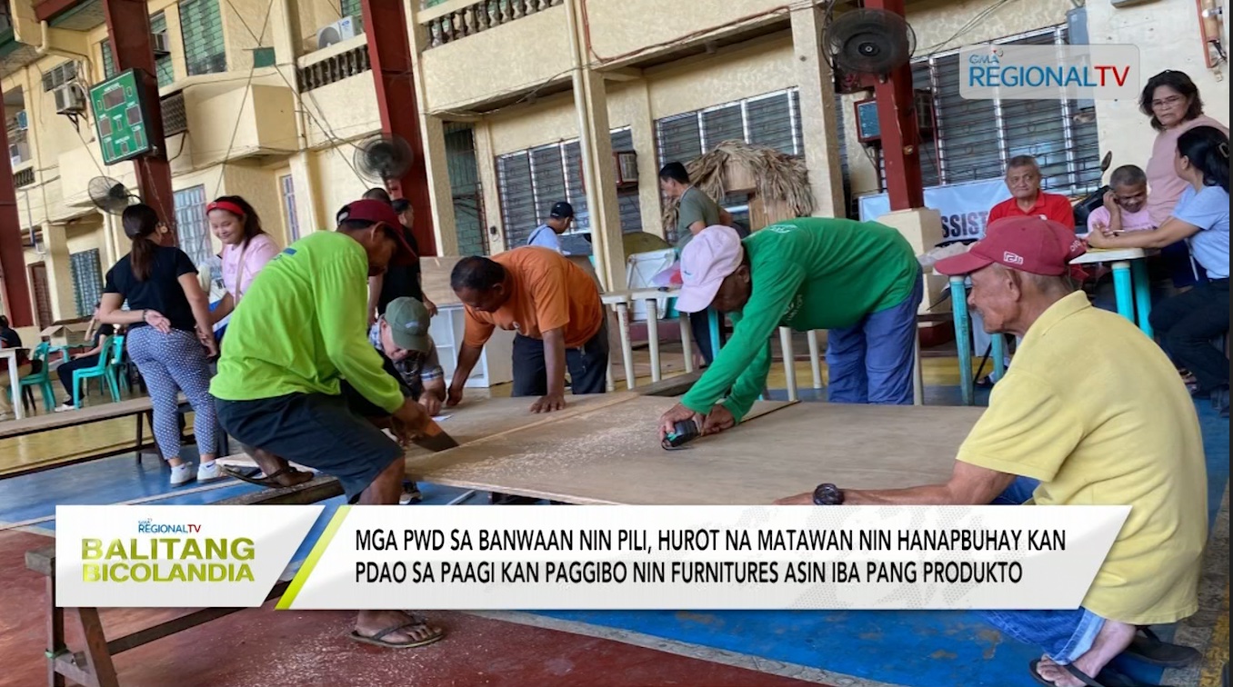 Mga Pwd Sa Banwaan Nin Pili Hurot Na Matawan Nin Hanapbuhay