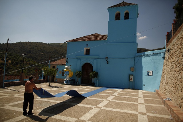 Famous Smurf village feeling blue as 30% of its celebrated landscape  destroyed by Sierra Bermeja wildfire above Spain's Costa del Sol - Olive  Press News Spain