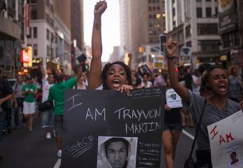 Thousands protest Zimmerman acquittal
