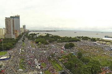 Anti-pork protesters in Luneta Park