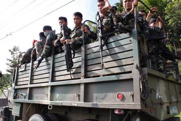 Troops from nearby provinces arrive in Zambo City