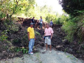 Newfound fault makes Bohol road impassable