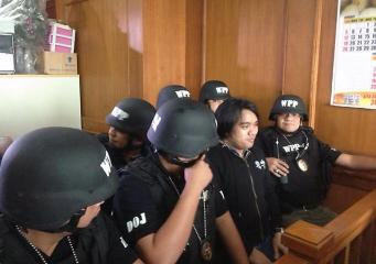Benhur Luy attends hearing on serious illegal detention case