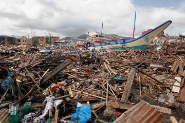 Yolandas huge waves swept away entire coastal villages