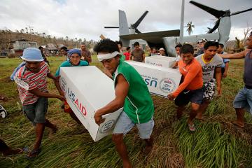 More relief aid delivered for Samar typhoon victims