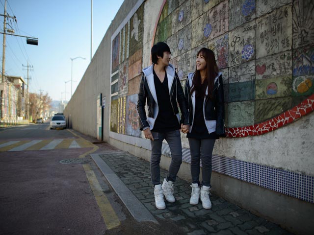Korean couple clothes online sales shop