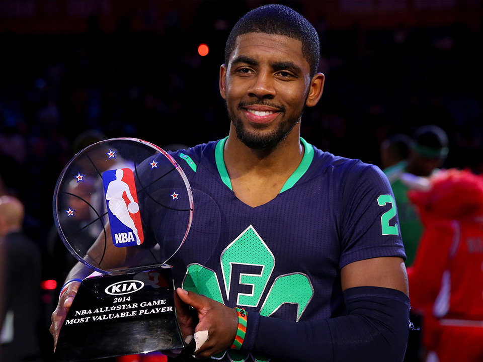 Kyrie Irving with a mask  Irving wallpapers, Nba mvp, Kyrie irving