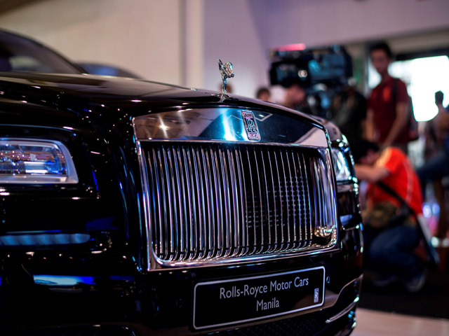 Rolls Royce Wraith Rolls Out For The First Time At 10th Manila International Auto Show