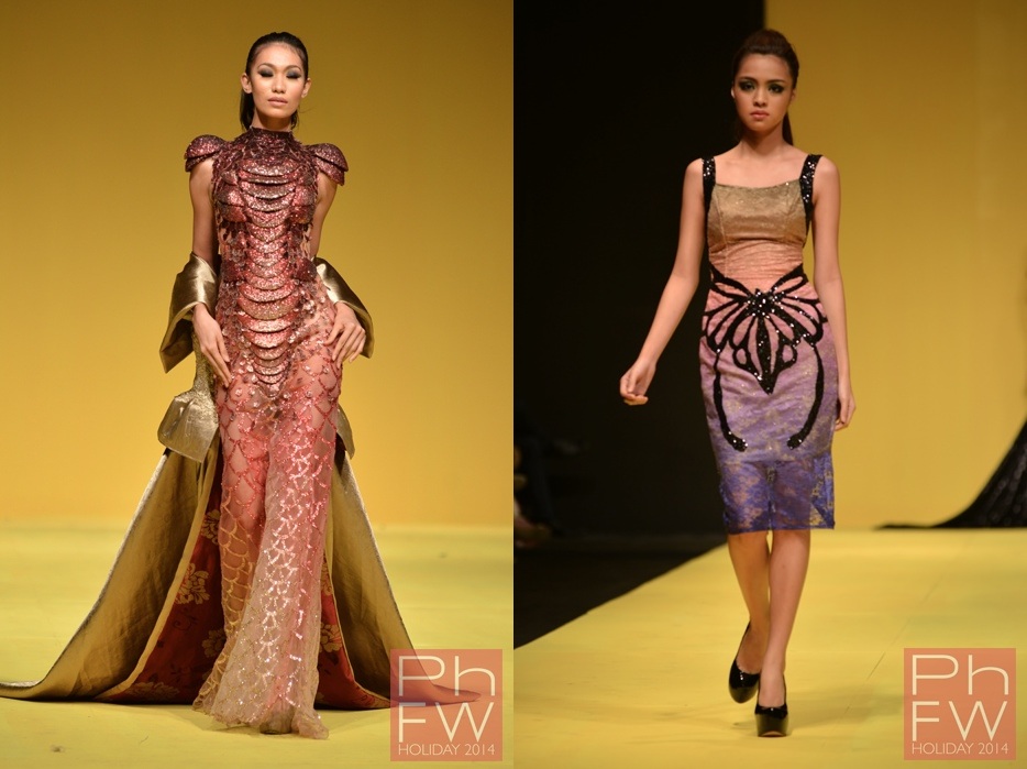 Capes And Scarlet The Top Trends From Philippine Fashion Week Holiday 2014