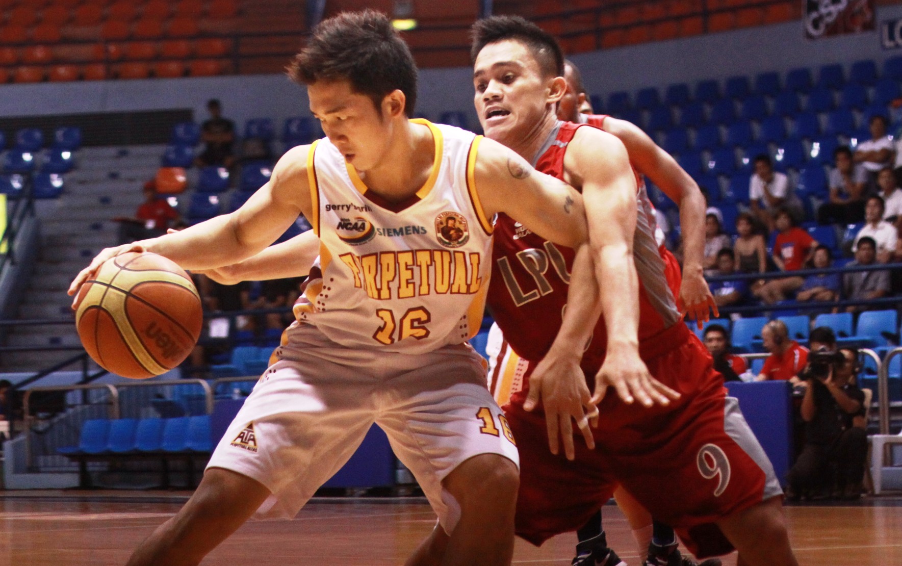 Ncaa Perpetual Help Shoots Down Lyceum Letran Survives Eac