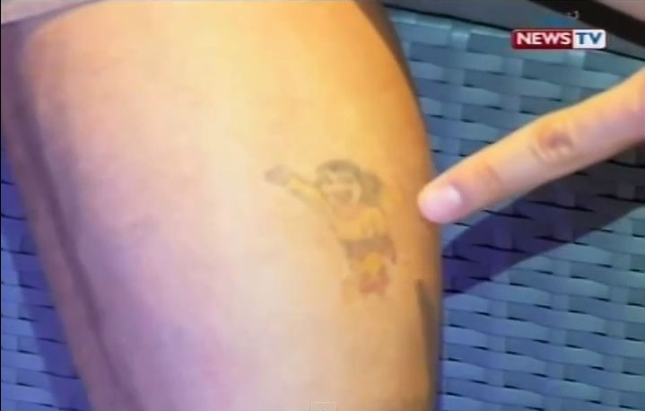 LOOK: Marc Pingris shows off 'Mighty Mouse' tattoo: 'Idol ko si Jimmy  Alapag' | GMA News Online