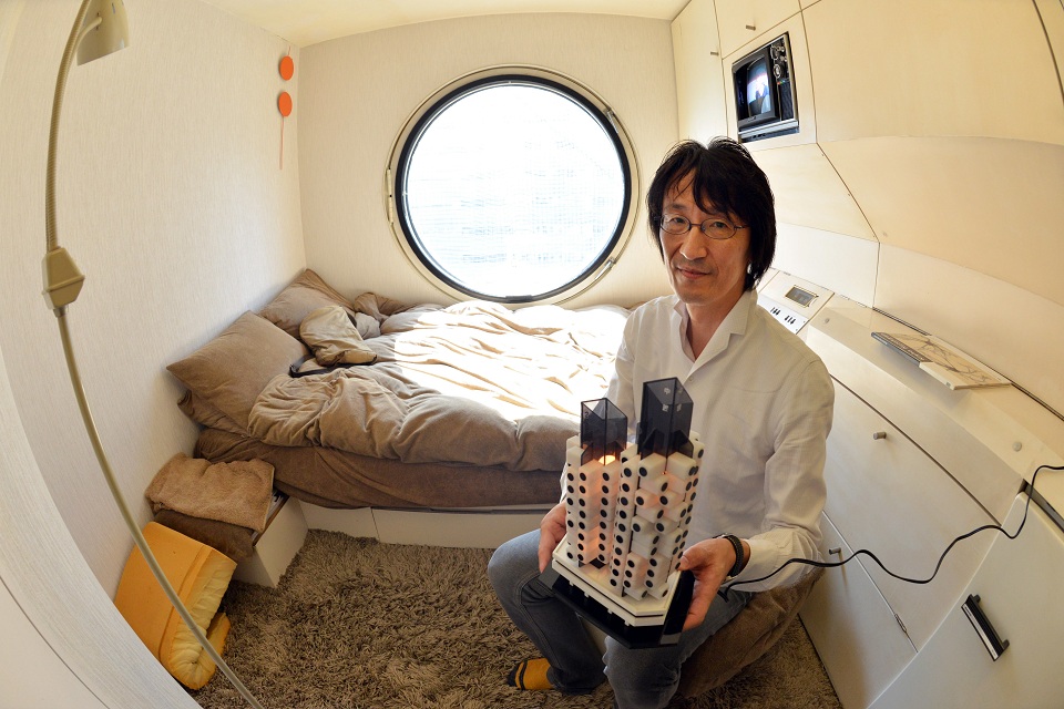 Architectural History In Tiny Tokyo Capsules
