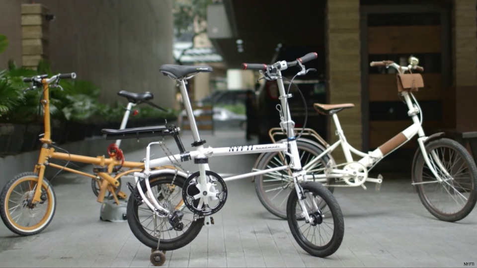 The first PHL made folding bike unfolding on a street near you GMA News Online