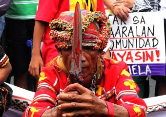 Mindanao lumads rally vs. mining and militarization