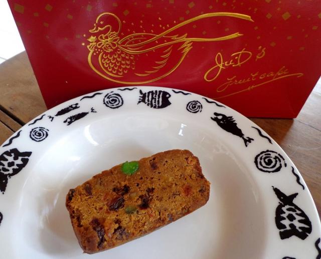 A bite of a sweet Christmas classic from the Fruitcake Lady