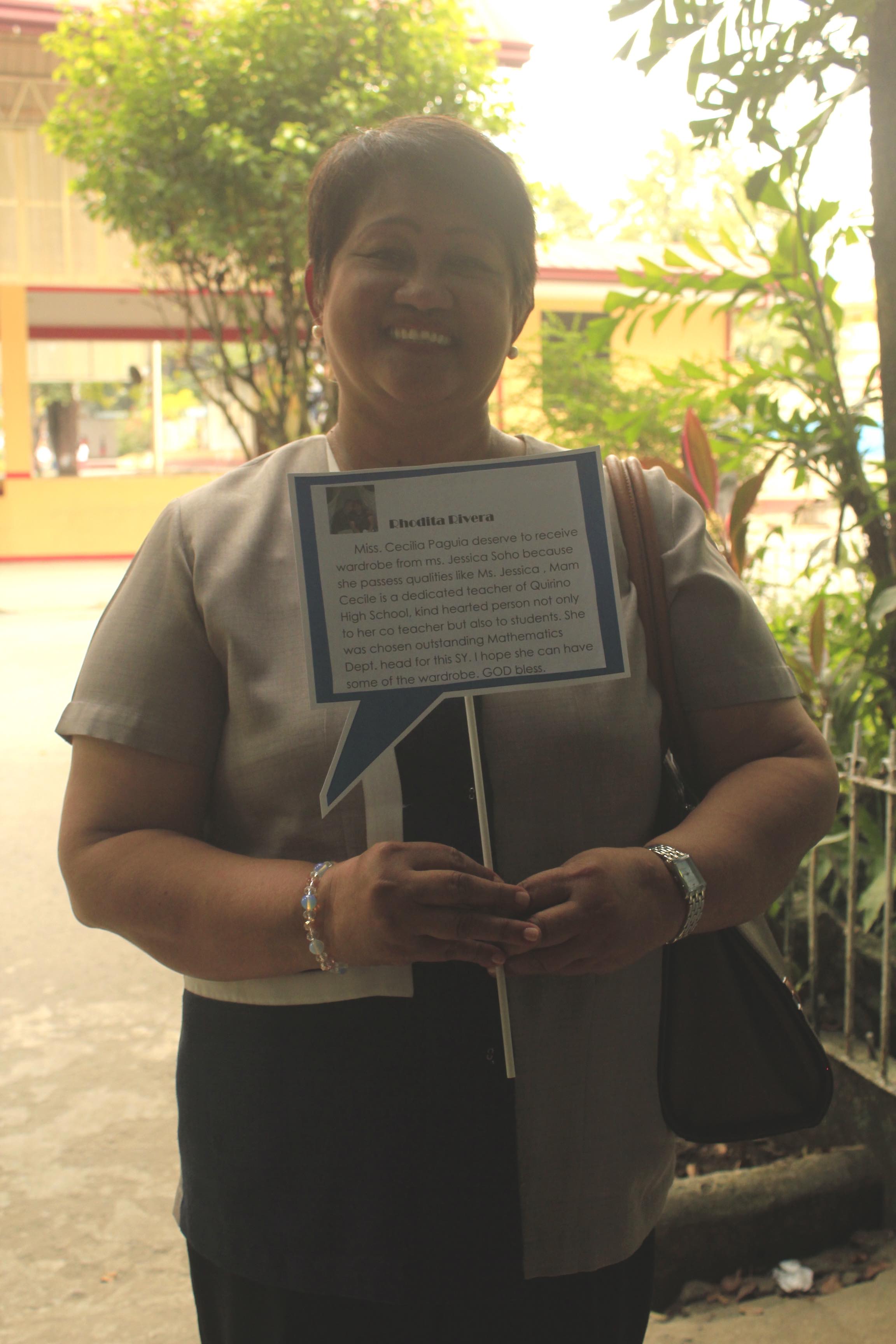In Photos Outstanding Teacher Receives Surprise From Jessica