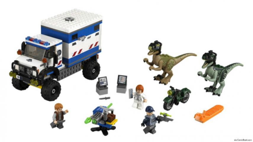 jurassic world playset