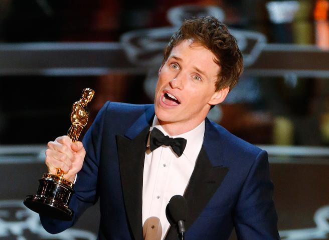 Eddie Redmayne Wins First Oscar For Theory Of Everything