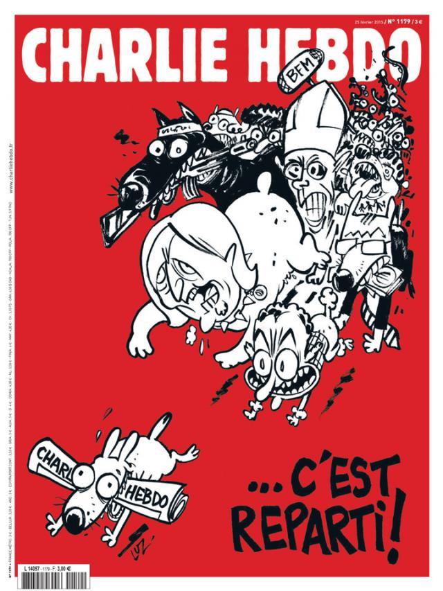 Screw Them We Have Champagne Charlie Hebdo Replies To Paris Attacks