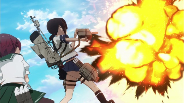 Anime Review Pretty Girls Barely Keep Kantai Collection