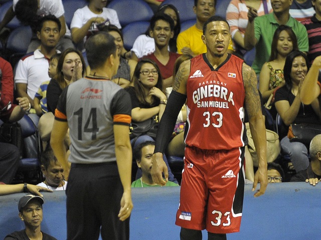 Orlando Johnson played 12 games for Ginebra in 2015. He averaged 33.7 points and 11.3 rebounds per game. 