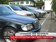 Gov't says 43 of 81 seized cars smuggled