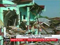3 dead in aparment explosion in Rosario, Cavite