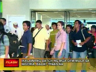 Second batch of OFWs from Nigeria return to RP