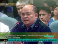 Mascari&ntilde;as talks about 'escorting' Lozada
