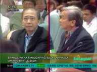 Lozada asked permission from Atienza for London conference